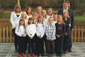 Gruppenbild Kinderchor 2009